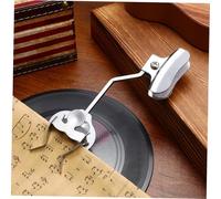 FRCOLOR Pince à Partition pour Trompette et Trombone Argentée Support Lyre Compact et Léger pour Musique de Marche Accessoire Pratique pour Musiciens Déplacement