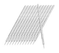 FRCOLOR Pinceau Eyeliner Jetable à Pointe Fine Noir Baguette Magique Précis Maquillage Yeux Lèvres Fard à Paupières Usage Quotidien