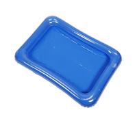 FRCOLOR Piscine Gonflable pour Poupées PVC Accessoires de Bain pour Jeu été Plateau Sable et Eau pour Garçon Fille Set Maillot Bain Poupée pour Jeu Imagination