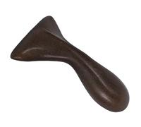 FRCOLOR Planche de Massage Gua Sha en Bois Massif Outil de Massage Manuel Queue de Poisson Poignée Intégrée pour Nuque Jambes et Pieds Accessoire Gua Sha Corps Naturel Polyvalent