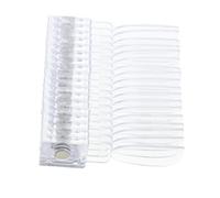 FRCOLOR Plaque de Mélange de Vernis à Ongles Magnétique en Métal et Plastique Léger 40 Bâtonnets D'échantillons pour Salons de Manucure et Tests Mobiles