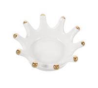 FRCOLOR Plat à Ongles Céramique Remplaçable Coupe Pour Manucure Mélange De Vernis Poudre Bol Décoratif Plat Professionnel