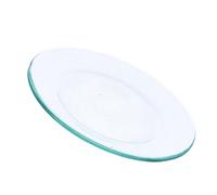 FRCOLOR Plat de Rechange pour Chauffe-Cire en Verre Borosilicate Transparent, Soucoupe pour Huiles Essentielles, Facile à Nettoyer Remplacer pour Aromathérapie Maison