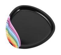 FRCOLOR Plateau Inox Pour Outils De Nail Art Rangement Bijoux Plateau Métallique Professionnel Organisateur Manucure