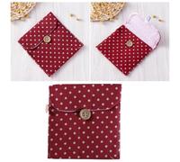 FRCOLOR Pochette Menstruelle avec Organisateur et Compartiment Secret pour Serviettes Hygiéniques pour Femmes et Filles