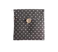 FRCOLOR Pochette Menstruelle pour Femmes et Filles à Pois avec Compartiment Secret Contient à Serviettes Hygiéniques de Petite à Moyenne