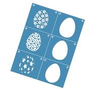 FRCOLOR Pochoir Adhésif pour Sérigraphie Réutilisable en Tissu Bleu - Pratique et Créatif, pour Dessins et Activités Garçon et Filles