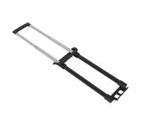 FRCOLOR Poignée Télescopique pour Valise De Voyage, Tige De Traction en Fer, Poignée De Valise Rétractable Noire 20 Pouces, Accessoires De Rechange Universels pour Bagages Rigides