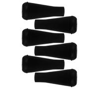 FRCOLOR Pointes de Flèches Noir 6 Pièces en Caoutchouc Souple | Activités de Jeu et Tir Extérieur, Changement Facile, Pratique de Chasse, Lot Adapté aux Usages Indiqués