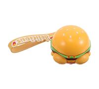 FRCOLOR Porte-clés Hamburger Crabe Porte-clés Fast-Food Jouet Clé Hamburger Décorations Garçon Fille Remplissage Sacs