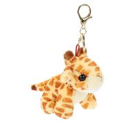FRCOLOR Porte-clés Peluche Girafe Décoratif Kawaii Pendentif Animal Mignon pour Sac Décoration Légère et Portable Cadeau pour Garçon Fille et Filles