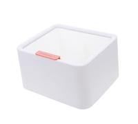 FRCOLOR Porte-Coton-Tige Organisateur De Maquillage Fournitures Cosmétiques Récipient pour Coton-tiges Boîte De Rangement Démaquillants