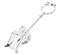 FRCOLOR Porte-Partitions Portable pour Clarinette en Métal Argenté Pince pour Partitions d'Instruments d'Orchestre Support Compact pour Musiciens et Étudiants