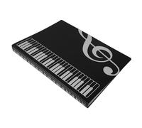 FRCOLOR Porte Partitions pour Musiciens Classeur Pages pour Stockage et Organisation de Partitions de Piano Chœur et Orchestre Dossier Polyvalent pour École et Bande