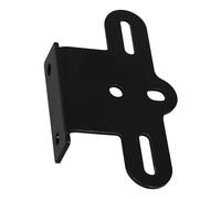 FRCOLOR Porte-réflecteur pour Vélo en Alliage D'aluminium Noir, Fixation Facile sur Porte-Bagages Arrière, Visibilité pour Balades Nocturnes Sécurisées