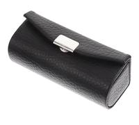 FRCOLOR Porte-Rouge à Lèvres en Cuir Miroir Intégré, Étui Compact et Robuste pour Rangement de Maquillage, pour Voyage et Usage Quotidien