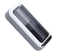 FRCOLOR Porte-ustensiles Mural Hips Drainage, Compartiments Cuisine | Boîte de Rangement à Fixation Murale, Plateau D’égouttage Inférieur, pour Cuillères et Fourchettes