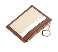 FRCOLOR Portefeuille Femme avec Fermeture Éclair Et Compartiments Multiples Compact Et Pratique pour Quotidien Ou Voyage