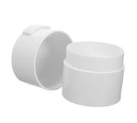 FRCOLOR pot de colle à cils recourbe-cils conteneurs cosmétiques cils individuels conteneur de colle lier duo fourniture de cils conteneur de stockage de colle à cils plastique dur Green