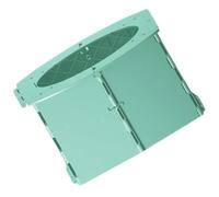 FRCOLOR Pot de Toilette Pliable Portable pour Garçon et Filles Vert en Polypropylène Écologique Siège d'Apprentissage Intégré Compact et Léger pour Voyages et Voiture Pot Wc