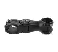 FRCOLOR Potence Augmente la Stabilité la Flexibilité de Guidon en Alliage D'aluminium Réglable Noir pour Vélo pour Vélo Fixie et Vélo de Route