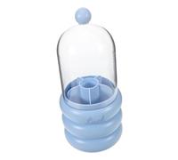 FRCOLOR Pour Pinceaux De Beauté Porte-brosse à Dents Organisateur De Maquillage Rotatif Pour Vanité Organisateur De Porte-lotion Porte-balais Porte-stylo Plastique Blue