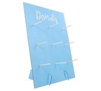 FRCOLOR Présentoir à Beignets Shower et Anniversaires en Bois Stable et Élégant pour Support Décoratif pour Afficher Vos Donuts Style Unique