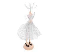 FRCOLOR Présentoir à Bijoux Mannequin Support De Collier Et Boucles Oreilles Organisateur De Bijoux Élégant Pour Magasins Et Décorations Intérieur