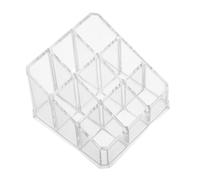 FRCOLOR présentoir de rouge à lèvres tiroirs à accessoires pour cheveux boucles d'oreilles en forme de larme Support à gloss organisateur de rouge à lèvres pour la vanité parfum Plastique