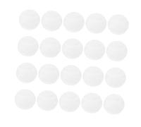 FRCOLOR Protection pour Badge Bouton Rond Transparent 55Mm Lot de 20 Protège-Badges Animés Étui de Protection Anti-Rayures pour Collection et Exposition