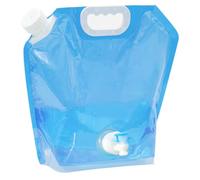 FRCOLOR Récipient d'eau Pliable 10l Transparent pour Camping et Randonnée | PET Pa Pe, Format Portable et Pratique, Stockage D'eau Extérieur, Accessoire de Camping