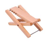 FRCOLOR Repose Pied Guitare Bois Pliable Hauteurs Réglables Structure Stable et Design Ergonomique pour Guitaristes