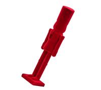 FRCOLOR Résine Figurine Floquée Soldat de Noël Casse-Noisette Rouge
