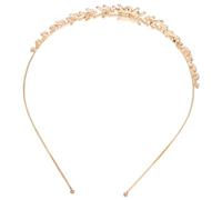 FRCOLOR Rhinestone Wedding Hairband With Claw Chain Comfortable Bridal Headpiece For Brides Sparkling Bridal Hair Accessories For Weddings And Parties