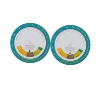 FRCOLOR Roue D’indice de Masse Corporelle Imc Murale, Lot de 2, Outil de Mesure du Poids Taille Calculateur Précis, Suivi Santé à Domicile et Centre Fitness pour Gestion Régime