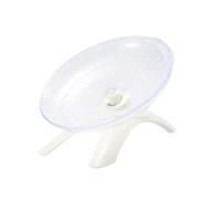 FRCOLOR Roue Silencieuse pour Hamster Petit Exercice Ajustable pour Rongeurs Accessoires de Sport pour Animaux Domestiques Stimulation Active et Couleur Aléatoire Couleur Aléatoire