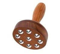 FRCOLOR Rouleau De Massage À Bille En Acier Pour La Relaxation Musculaire Masseur Manuel Portatif Pour Les Pieds Les Jambes Et Le Pour La Maison Ou Le Bureau