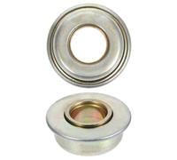 FRCOLOR Roulements de Fourche 4 Pièces Or en Fer Doré pour Fauteuil Roulant, Remplacement Facile, Grand Roulement à Cuvette, Accessoires pour Déambulateurs Motorisés