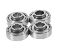 FRCOLOR Roulements de Roue pour Fauteuil Roulant Manuel 4 Pièces 608zz Petits Roulements à Billes Solide Compatibles Petites Roues Accessoires de Remplacement Mobilité Santé