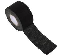 FRCOLOR Ruban Adhésif Haute Température pour Faisceaux de Câbles Automobiles, Isolant Phonique et Électrique, Noir Velours, Largeur 50 Mm X 15 M, Résistant Chaleur, Bruit et Protection