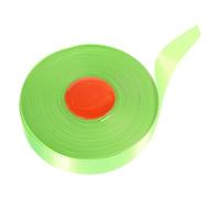 FRCOLOR Ruban de Signalisation Ruban D'avertissement Fluorescent Non Adhésif Polyester Réutilisable et Découpable Vert Clair 3cm X 91m pour Zones Dangereuses et Délimitation des Limites