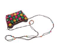 FRCOLOR Sac Bandoulière Coque de Noix de Naturel et Compact Plage pour Femmes et