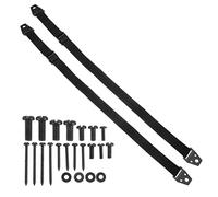 FRCOLOR Sangle Anti-basculement Pour Meubles Et Tv Robuste Réglable En Fibre De Polyester Fixation Métallique Pour Protection Garçon Et Filles, Sécurité Intérieure Et Prévention Accidents, Lot De 2
