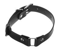 FRCOLOR Sangle de garde de bras punk porte-manches pour hommes poignets de chemise bracelet manchette style punk bracelet en cuir PU brassard vintage Unité centrale Black