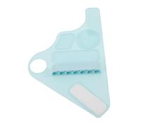 FRCOLOR Sangle De Poignet Silicone Ajustable Avec Palette De Mélange Texturée Pour Maquillage Pratique Accessoire Pour Artistes De Beauté