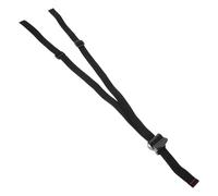 FRCOLOR Sangle de Poussette Réglable en Polyester Noir - Ceinture de Posture de Rechange pour Siège de Chaise Haute - Harnais de Sécurité Confortable pour Poussettes de Voyage et Jogging