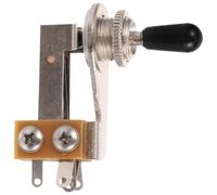 FRCOLOR Sélecteur de Micro pour Guitare Électrique, Commutateur à Bascule de Remplacement, 3 Positions, en Métal et Plastique, Forme en L, pour Guitare Électrique