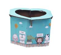 FRCOLOR Selle de Toilette Pliable pour Camping Toilettes Portables pour Voyage Pliables et Compactes