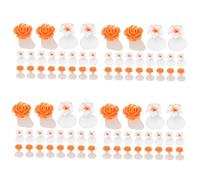 FRCOLOR Séparateur D'Orteils 64 Pièces Séparateurs D'Orteils Pour Pédicure Fournitures De Nail Art Séparateur D'Orteils De Manucure Fournitures De Pédicure Outil De Séparation Des