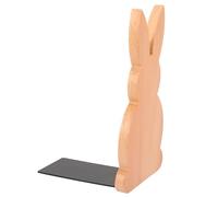 FRCOLOR Serrage-Livres en Bois de Lapin Stable et Facile à Nettoyer pour Bureau et Bureau Design Simple et Épais